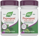 Manera Pepogest Peppermint Oil, Soothes Occasional Gastrointestinal Discomfort*, 60 Softgels (Pack of 2)