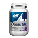 GAT SPORT Carbotein Glycogen Loader de alto rendimiento, 50 Servings (Grape)