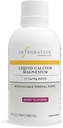 Terapéutica Integrativa Magnesio de calcio líquido - Suplemento líquido que soporta la salud ósea* - Incluye vitamina D3 " Complejo de magnesio - sin gluten " sin lácteos - Berry, 16 oz (32 servidumbres)