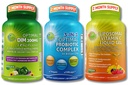 Hormonal, Digestive &amp; Immune Support Bundle - DIM 200mg con BioPerine® & cruciferous Whole Foods + Vegan 3-in-1 Probiotic 50 Billion CFU + Liposomal Vitamina C 1100mg con cereza de Acerola - No Fillers