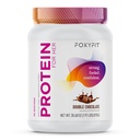 FoxyFit Protein para Ella, Doble Chocolate Whey Protein Polvo con CLA y Biotina para un Flujo Saludable (1,85 libras)