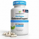 Suplemento Colesterol - Ingredientes All-Natural para apoyar niveles normales de Colesterol. Apoya la Circulación Optimal. 60 cápsulas