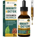 Cocolmeca Immunity " Detox Drop, Herbal Extract with Polypodium Leucotomos Sarsaparilla Milk Thistle Supplement Support Detoxification, Immune System, Digestive Health. 2oz