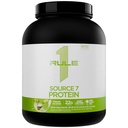 Regla 1 Fuente 7 Proteína – Década Sabor, Velvety Smooth Texture, 22g En cualquier momento Protein, y 10g Naturalmente Occurring EAAs Por Servir de 7 fuentes Premium (4 libras*, Pistachio Ice Cream)