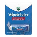 Vicks VapoInhaler, Inhalador de Nasal portátil, no medicado, Vapor de calma, aroma de menta, 1 Conde