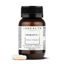 JSHealth Multi-Strain Probiotic Supplement. Advanced Gut Health Fórmula con 5 Strains clínicamente estudiados. Establo-estable, Vegan. Por la nutricionista Jessica Sepel (30 cápsulas)