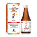 HealthBest Liquid Iron Syrup for Kids – Triple acción con ácido fólico y zinc – Boosts Hemoglobin, Appetite e Immunity – No Metallic Taste – 200ml Liquid Supplement, Safe & Effective