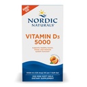 Naturales nórdicos Vitamina D3 5000, Naranja - 200 Mini Gels Soft - Soporte para Huesos Saludables, Mood, &amp; Sistema Inmunitario - Vegetariano - No GMO - 200 Servimientos