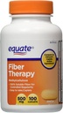 Terapia de fibra equiparada para cápsulas de suplemento de fibra de regularidad, 500 mg, botella de 100 puntos