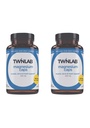 Capas de magnesio de Twinlab - Suplemento de magnesio de alta absorción para apoyar a los calambres de la pierna Alivio - cápsulas de magnesio para el alivio de estrés, 420 mg, 100 Conde, 2 Pack