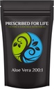 Prescribed For Life Aloe Vera Powder 200:1 (Aloe barbadensis), Aloe Vera Gel Supplement, Vegan & Food Grade (2kg / 4.4lb)