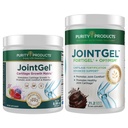 Purity Products Bundle - JointGel (Berry Powder) + JointGel (Super Chocolate Powder) Bioactive Collagen Peptides + MSM - Soporta Función Conjunta y Flexibilidad mientras fortalece el cartílago conjunto