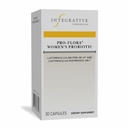 Terapéutica Integrativa Probiótico Femenino de Flora - Vaginal Health Probiotic - Apoya la Salud Urogenital en Mujeres* - Gluten-Free - 30 cápsulas (30 cápsulas)