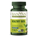 Banyan Botanicals Healthy Vata – Suplemento Herbal Orgánico con Ashwagandha, Shatavari &amp; Other Ayurvedic Herbs for Calm and Balanced Well-Being* – 90 Tablets – Non-GMO Sustentably Sourced Vegan