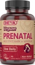 Deva Vegan Prenatal Multivitamina y Mineral - 90 Tabletas, 2 pack