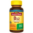 Nature Made Extra Strength Vitamina B12 2500 mcg, Suplemento dietético para el Metabolismo energético Apoyo, 60 Tabletas, 60 Day Supply