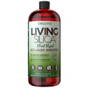 Orgono Living Silica Collagen Booster de base vegetal ← Horsetail Extract &amp; Rosemary  Apoya Collagen &amp; Elastin for Joint &amp; Bone Health, Glowing Skin, Strong Hair & Nails  33.85 Fl Oz