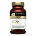 Calidad de vida Premium Kinoko Gold AHCC Suplemento, 500 mg por cápsula, soporta la salud inmunitaria, función del hígado, mantiene la actividad celular del asesino natural " mejora la producción de citoquinas, 60 cápsulas de veg