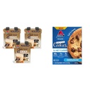 Atkins Chai Tea Latte Protein Shake con 15g Protein, 3g Net Carbs, 1g Sugar y Atkins Chocolate Chip Protein Cookie con 10g Protein, 3g Net Carbs, 1g Sugar, Keto Friendly, 4 Conde