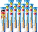 T CUMPL Calcio alemán 500 mg - 240 Tablas de Efervescente de Bebida Vegan - Sabor de limón - Hecho en Alemania
