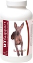 Hierbas saludables Xoloitzcuintli Chewables de arándano - Soporte UT - Eficaz en ayudar a combatir bacterias perjudiciales " prevenir la infección en la vejiga de su perro - 75 Conde