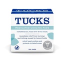 Fibercon 140 Caplets de fibra para el alivio del estreñimiento &amp; Tucks 100 Frenos de refrigeración medicinal para hemorroides
