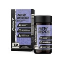 ONNIT New Mood Daily Stress Support Capsules, IGENTM Non-GMO Tested, Sleep and Mood Support Supplement for Hombre and Women, Daily Stress Management Capsules, 60 Count