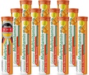 T Pulsera alemana Multvitamin 10 Vitaminas - 240 Tablas de bebidas veganos - sabor naranja - Hecha en Alemania