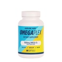 Suplemento dietético AdvoCare Omegaplex - Omega 3 Suplemento con DHA &amp; EPA - Ácido graso esencial para apoyar inmuno, metabolismo y salud cardíaca* - Ayudas Esquí saludable, uñas &amp; cabello - 90 Softgels