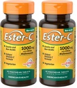 American Health Ester-C con Citrus Bioflavonoids, Tablet, 45 Cuenta (Pack of 2)