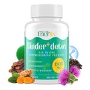 15-in-1 Detox Binder, Charcoal Activado, Zeolite & Bentonite Clay, Chlorella, 1500 MG Detox Suplemento Maximum Absorbent, Liver Gut Digestive Detox Cleanse, 90 Vegan Capsules
