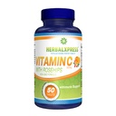 Herbalxpress Vitamina C 500mg con Rosa HIPS, ácido ascórbico " Citrus Bioflavonoids 50 Tablets (1 Tub) - The Powerful Duo:- A Complementary Approach to Boost Your Immune System.