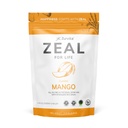 Zurvita Zeal for Life Wellness Drink Mix - Mango Flavor - Gluten-Free, Vegan, con Biotina, Vitaminas B12, C, D, E, Hierro, Magnesio - 30 Servings (420g)