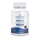 Naturales nórdicos Gummies multivitamínicos masculinos, Berry mixto - 60 Gummies - Soporte para Huesos saludables, vasos sanguíneos, energía &amp; inmunidad - No GMO, Vegetariano - 30 Servimientos