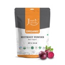 Just Jaivik Organic Beetroot Powder For Face, Skin, Lip & Hair - 227 Gm | Face Pack for Glowing Skin, Good For Pre & Post Workout Drink | Also Known As Beta vulgaris, Red beet, Table beet