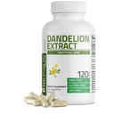 Bronson Dandelion Root High Potency Supplement, Supports General Good Health & Well-Being, Traditional Diuretic Herb - Non-GMO, 120 Vegetarian Capsules