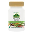 Naturalezas Plus Fuente de Vida Jardín Certificado Vitamina Orgánica C - 500 mg, 60 cápsulas veganas - Suplemento de Apoyo Integral a la Inmunidad Alimentaria, Antioxidante - Vegetariano, Libre de gluten - 30 Servimientos