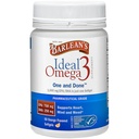 Suplemento ideal de aceite de pescado Omega 3 de Barlean, 1000 mg de Softgels, EPA de Grado Farmacéutico " DHA para cerebro, articulación, " salud cardíaca, sabor a naranja, 60 ct