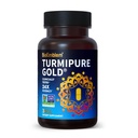 BioEmblem Turmeric Curcumin with Clinically Studied TurmiPure - 1 Small Cap Daily, 24x Más Absorption Than Others - Joint Support, Healthy Inflammation Tumeric Supplements - Non-GMO - 30 Servings