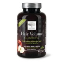 NUEVO NORDIC Hair Volume Gummies, 2500 mcg Biotin, Daily Hair Vitamins Suplemento para apoyar la piel del cabello &amp; uñas, Vegan, 60 Cuenta (Pack of 1)