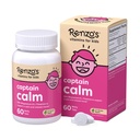Suplemento de Magnesio para niños calmados de Renzo con L-Theanine, vitaminas disoluvables para la relajación y el apoyo a los moods, pestañas sin azúcar, sabor de manzana verde, 60-Count (1-2 Month Supply)