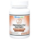 Wonder Laboratories Proteolytic Enzymes ← Bromelain Papain Pancreatin Trypsin 550 mg Total con Amylase, Lipase y Protease, 100 Tablets