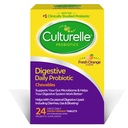 Salud Digestiva Cultura Salud Digestiva Chewables Probióticos diarios, Probiótico para hombres y mujeres, Más estudiado clínicamente Strain Probiótico, 10 millones de UF, apoya la diarrea ocasional, el gas y el gas, 24 cuenta
