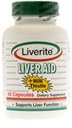 Liverite Liveraid - 60 Capsules
