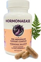 HormonaEase Women’s Wellness Suplemento – Vegan Hormonal Balance, Mood &amp; Energy Support with Maca Root &amp; Dong Quai