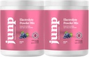 JUNP Electrolytes Powder No Sugar No Carbs – Vine Ripened Grape Infused Drink Mix - Potassium &amp; Sal Electrolyte Hydration Powder Zero Calorie Sugar Free Electrolyte Powder,180 Servings