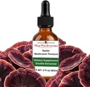 Reishi Tincture, Suplemento diario, doble extraído para alta potencia, 2 Fl oz, 60 dosis