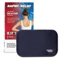 Compresor rápido de gran gel reutilizable de gran tamaño - Paquetes de hielo flexible cómodo para la espalda, rodilla, hombro, dolores musculares y alivio de dolor corporal 8” x 12”