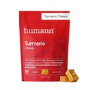 HumanN Turmeric Chews Suplemento – Complejo de Curcumina de Alta Absorción Estudiada Clínicamente - Orange Citrus Flavor – de SuperBeets Makers – Salud Conjunta – 30 Conteo