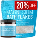 Flakes de baño de magnesio y crema de magnesio - Puro sin olor